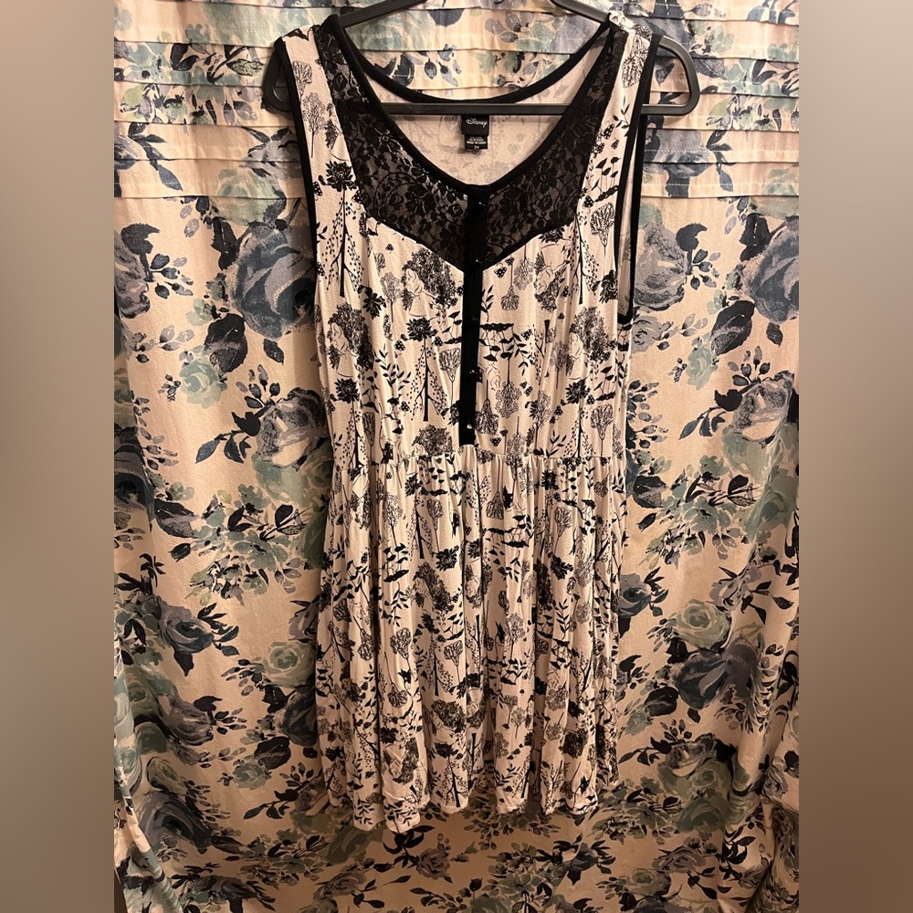 DISNEY Alice In Wonderland print dress